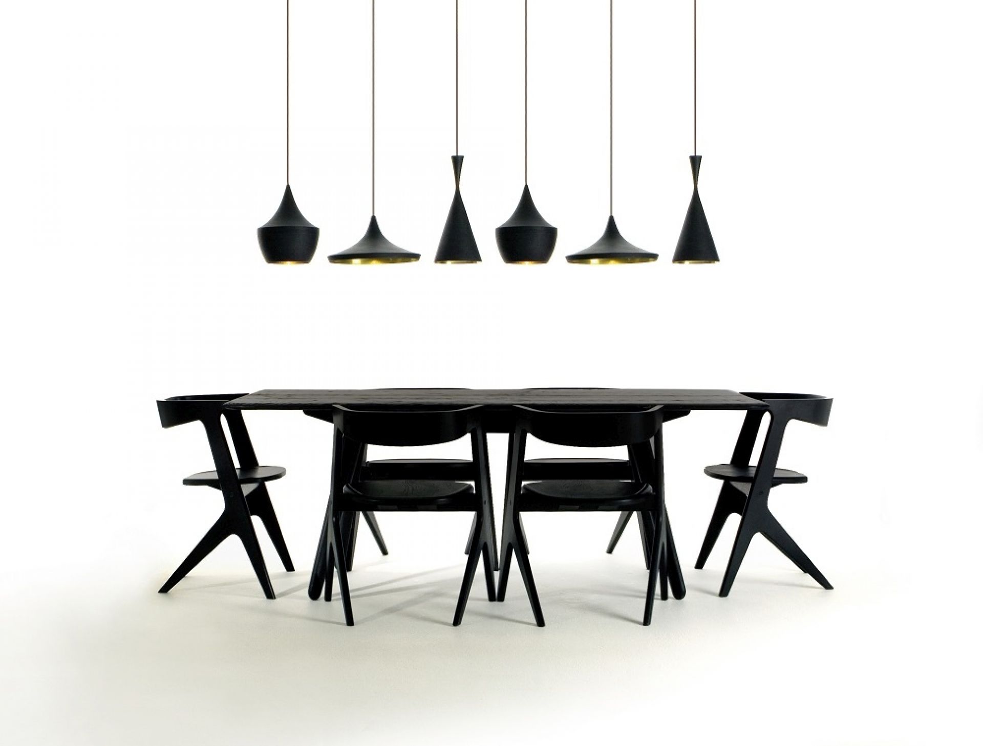 【 Tom Dixon 】1990 Tom Dixon, OBE, British designer. Hexagonal ceiling pendant